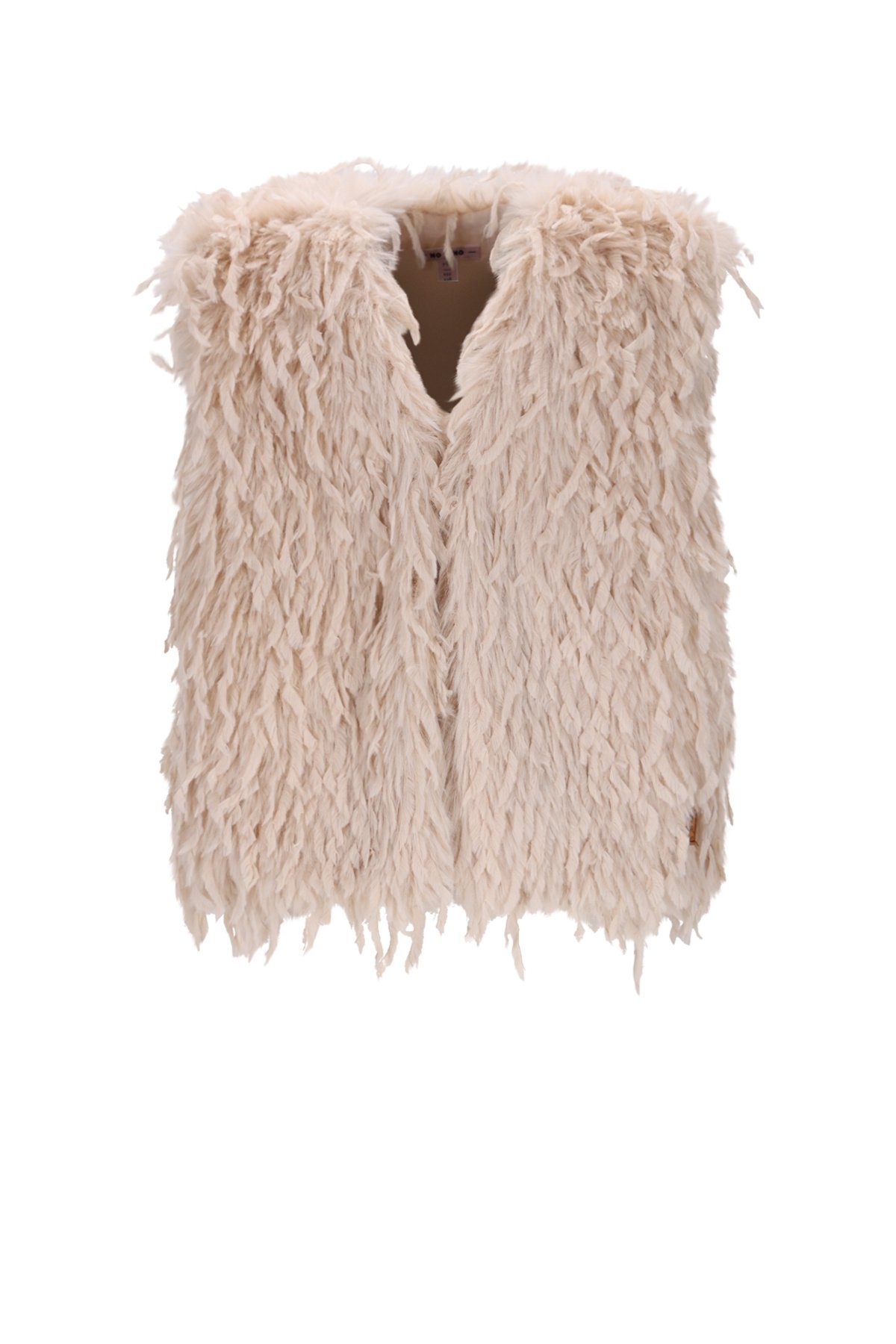 NoNo winter gilet meisjes - ivoor - Kath - fur afbeelding