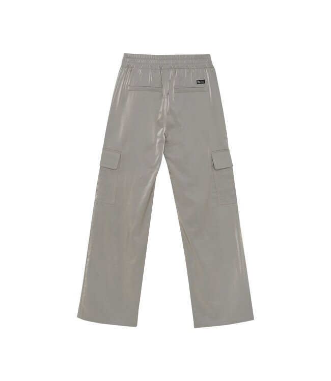 Indian Blue Jeans Winter cargo broek meisjes - grijs - wide leg/shiny