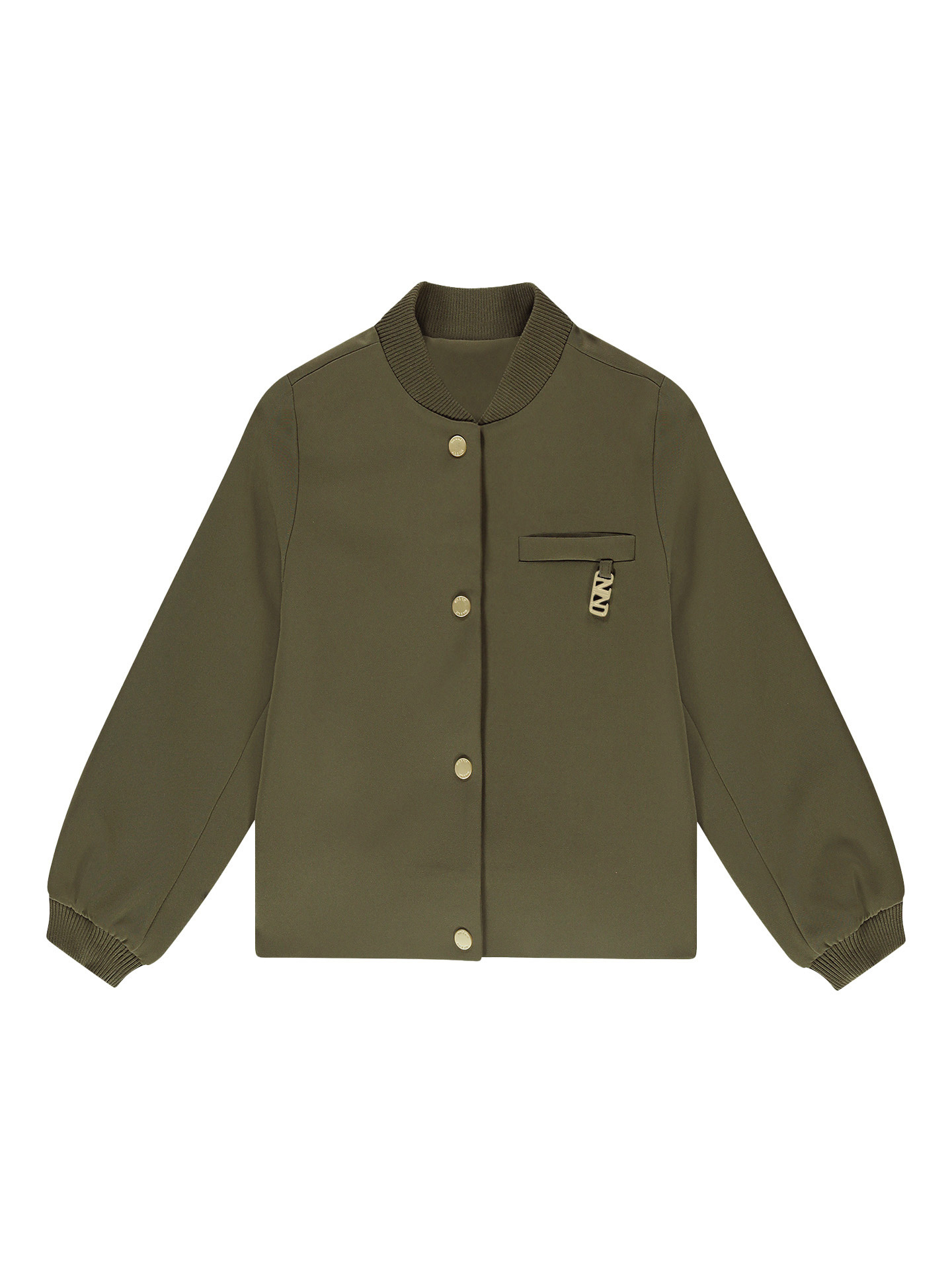 Nik&Nik winter bomberjack meisjes - groen - Eliza afbeelding