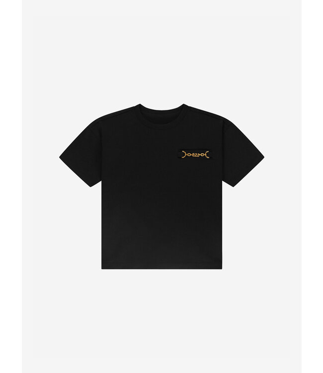 Nik&Nik winter t-shirt meisjes - zwart - Sage