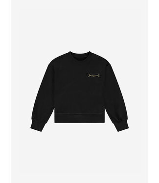 Nik&Nik winter sweater meisjes - zwart - Sage
