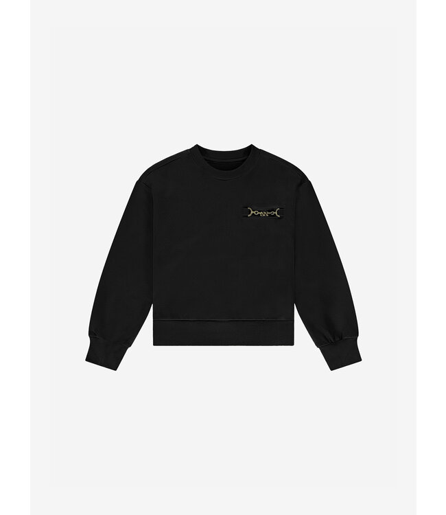 Nik&Nik winter sweater meisjes - zwart - Sage