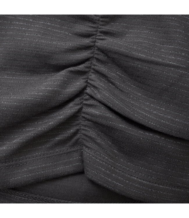 Indian Blue Jeans Winter t-shirt meisjes - grijs - longsleeve/strepen/Lurex