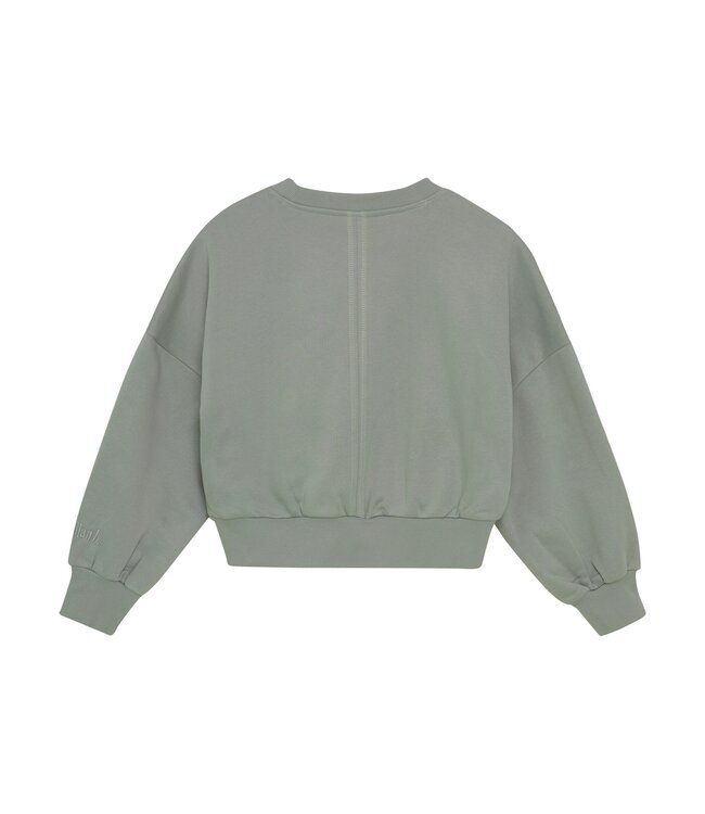 Indian Blue Jeans Winter sweater meisjes - groen - Satijn