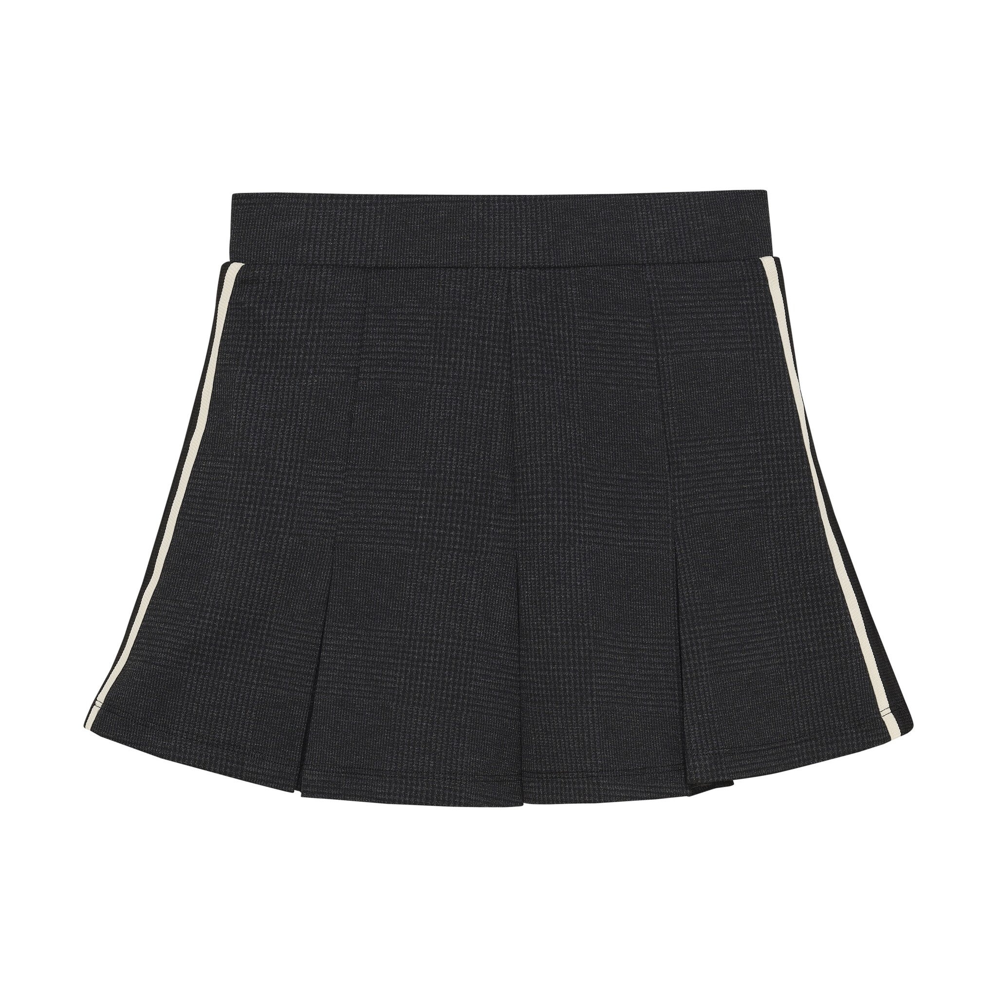 Indian Blue Jeans Winter rok meisjes - zwart - geruit afbeelding 1