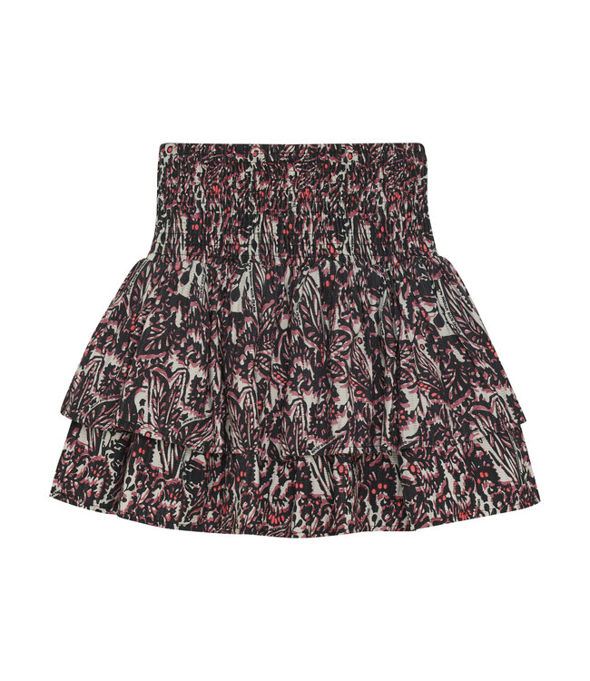 Indian Blue Jeans Winter rok meisjes - zwart - AOP