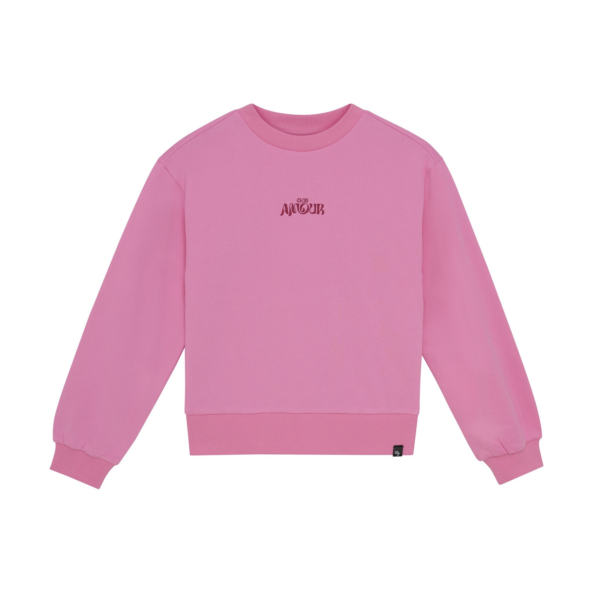 Indian Blue Jeans Winter sweater meisjes - roze - print afbeelding 1