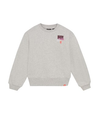 Indian Blue Jeans Winter sweater meisjes - wit - Melange
