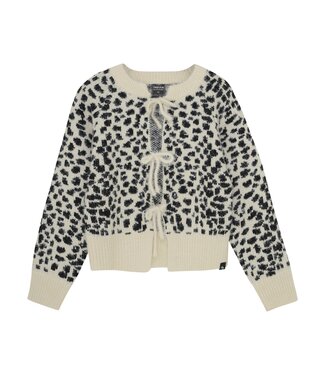 Indian Blue Jeans Winter sweater meisjes - zand - spotty/gebreid