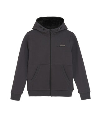 Indian Blue Jeans Winter vest jongens - grijs - capuchon/teddy