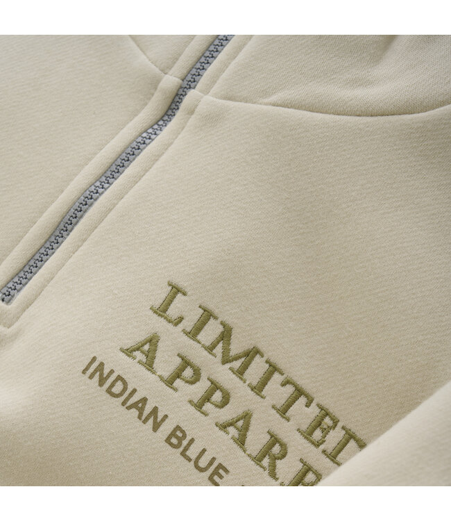 Indian Blue Jeans Winter sweater jongens - zand - rits/print