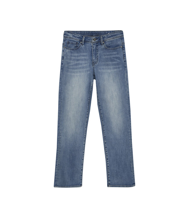 Indian Blue Jeans Winter jeansbroek jongens - blauw - wide straight fit