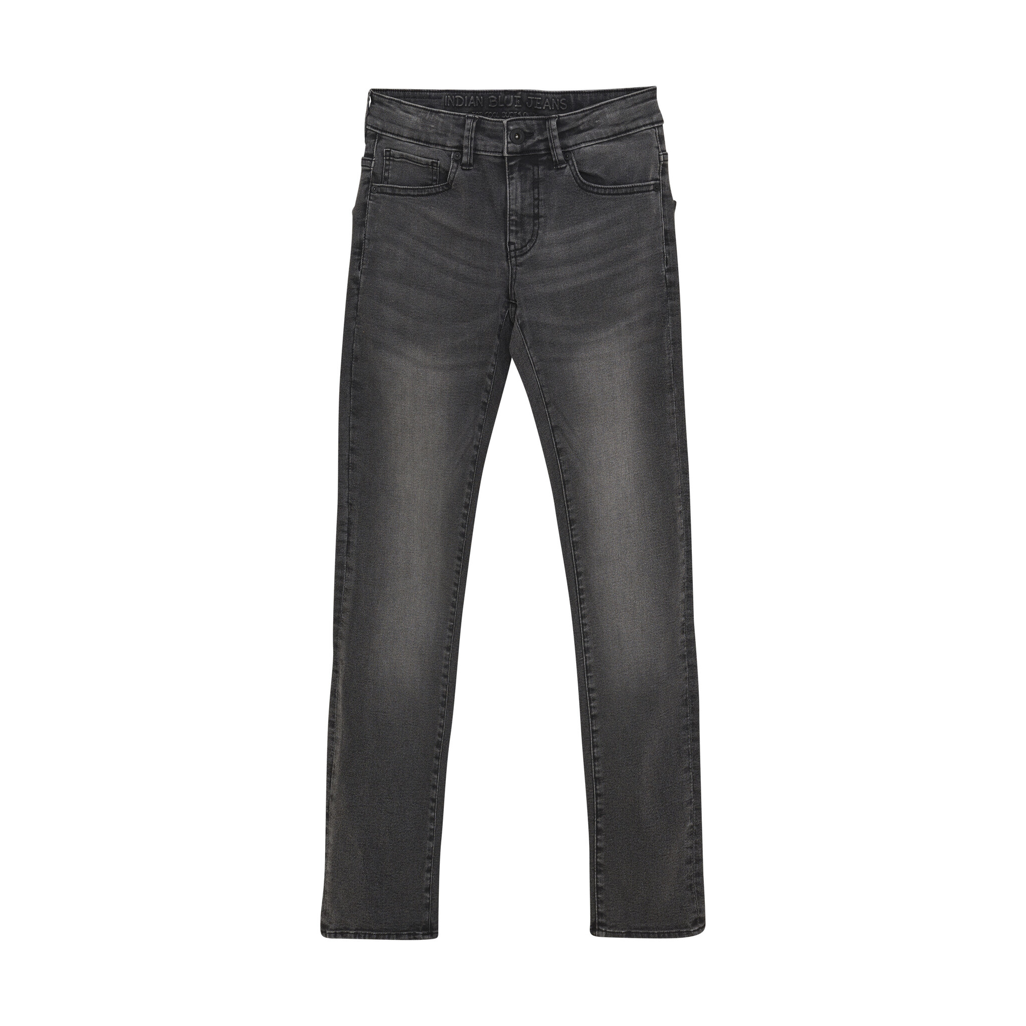 Indian Blue Jeans Winter jeansbroek jongens - grijs - straight fit afbeelding