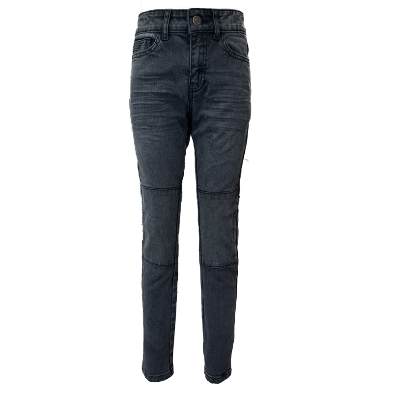 Dutch Dream denim winter jeans broek jongens - grijs - extra slim fit - Upendo afbeelding