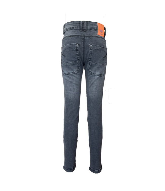 Dutch Dream denim winter jeans broek jongens - grijs - slim fit - Harusi