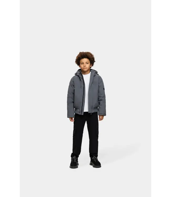 Malelions winter jas jongens - grijs - padded, softshell