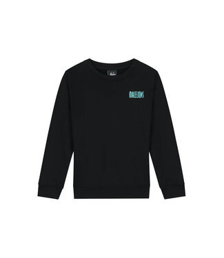 Malelions winter sweater jongens - zwart - hollywood map