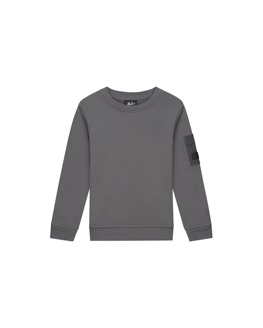 Malelions winter sweater jongens - grijs - nylon, zak afbeelding