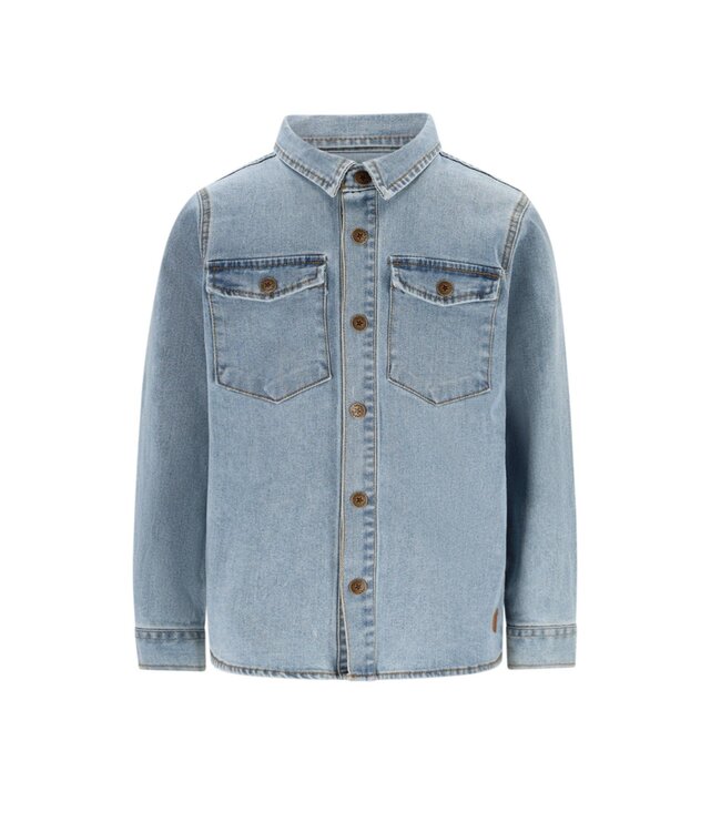 Like Flo winter denim blouse jongens - blauw - Charlies