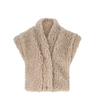 Like Flo winter sweater meisjes teens - beige - Djo - fur