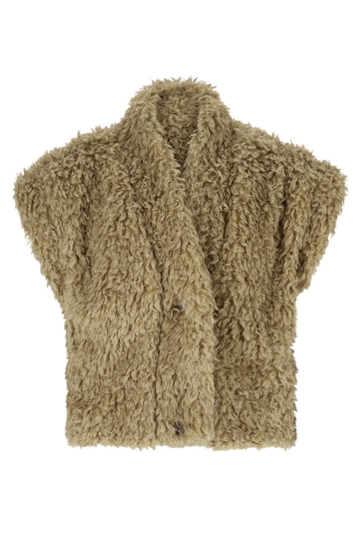 Like Flo winter sweater meisjes teens - groen - Djo - fur afbeelding