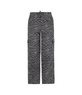 Like Flo winter twill broek meisjes teens - grijs - Fiene - zijzakken