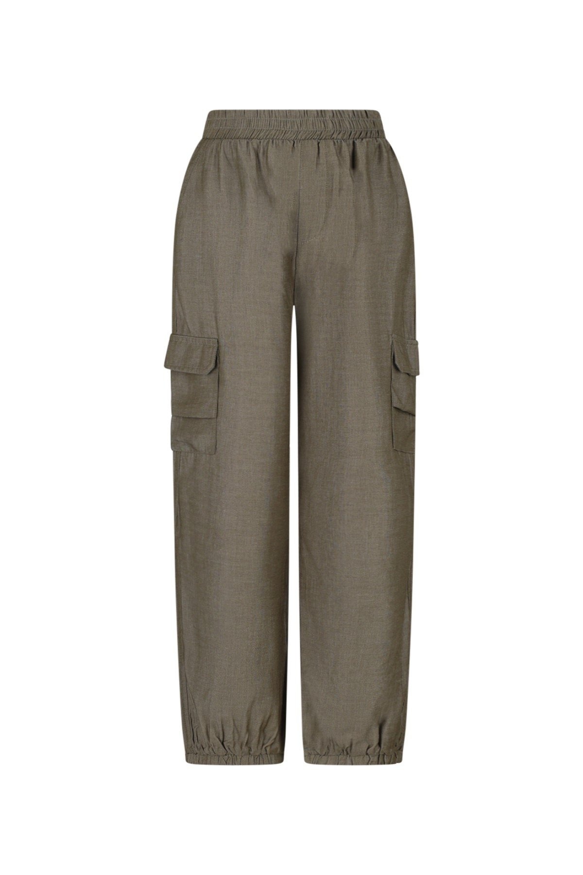 Like Flo winter parachute broek meisjes teens - groen - Flevy - elastiek afbeelding