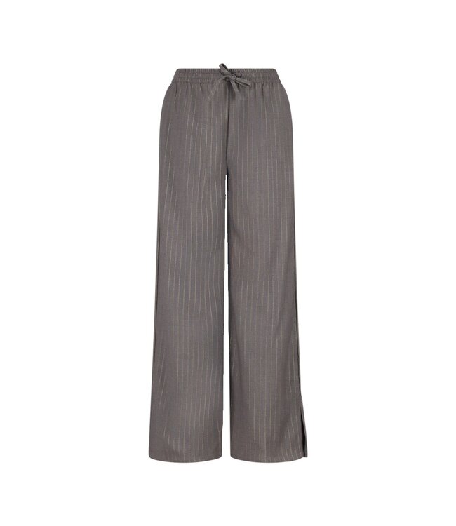 Like Flo winter wideleg broek meisjes teens - grijs - Filly - pinstripe