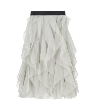 Like Flo winter mesh rok meisjes teens - grijs - Seline