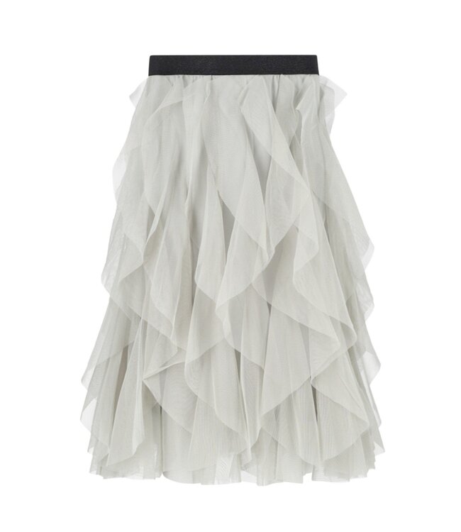 Like Flo winter mesh rok meisjes teens - grijs - Seline