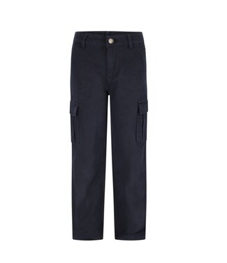 Like Flo winter twill cargo broek jongens - navy blauw - Frankys