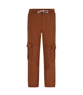 Like Flo winter cargo sweat broek jongens - bruin - Feddes