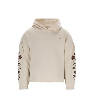 Like Flo winter sweater meisjes - beige - Dyla - capuchon