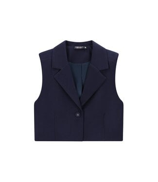 Like Flo winter gilet meisjes - navy blauw - Demi