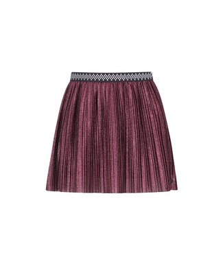 Like Flo winter plisse rok meisjes - rood - Solly - glitter