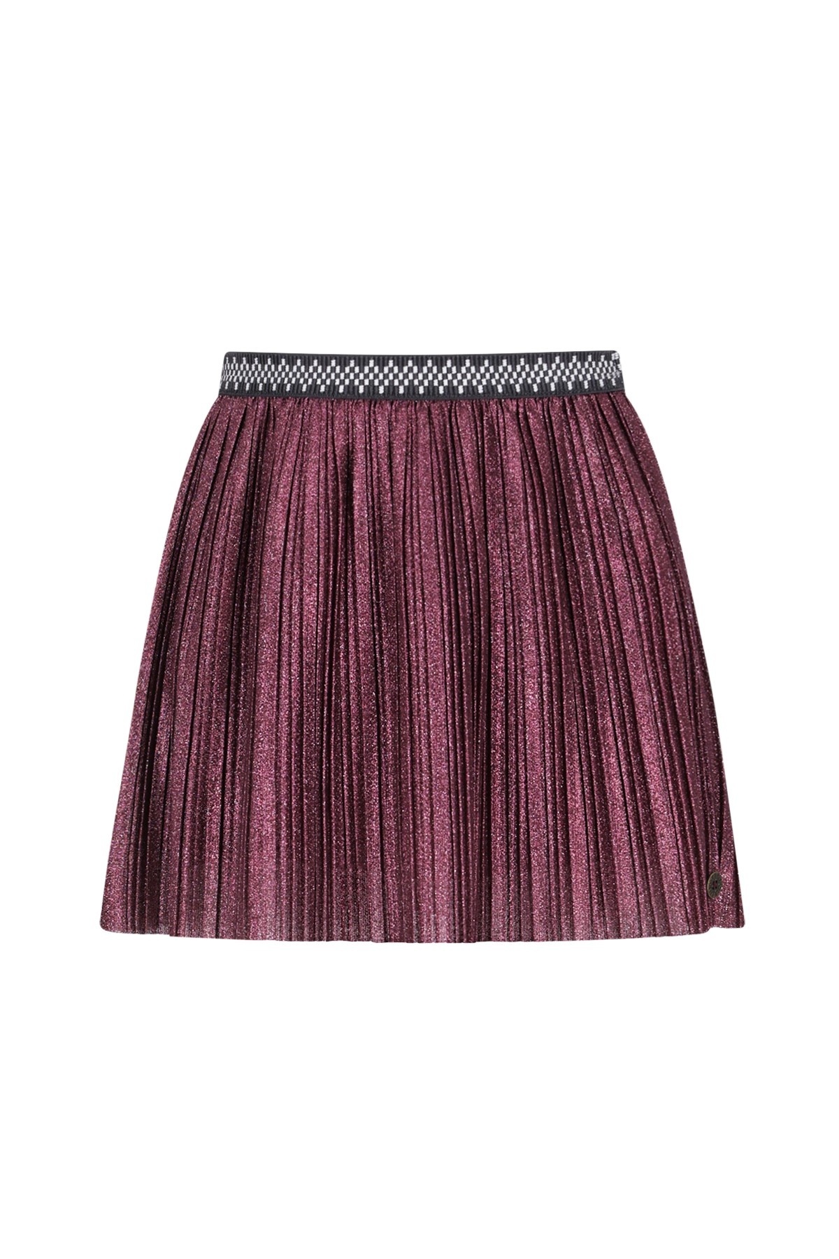 Like Flo winter plisse rok meisjes - rood - Solly - glitter afbeelding