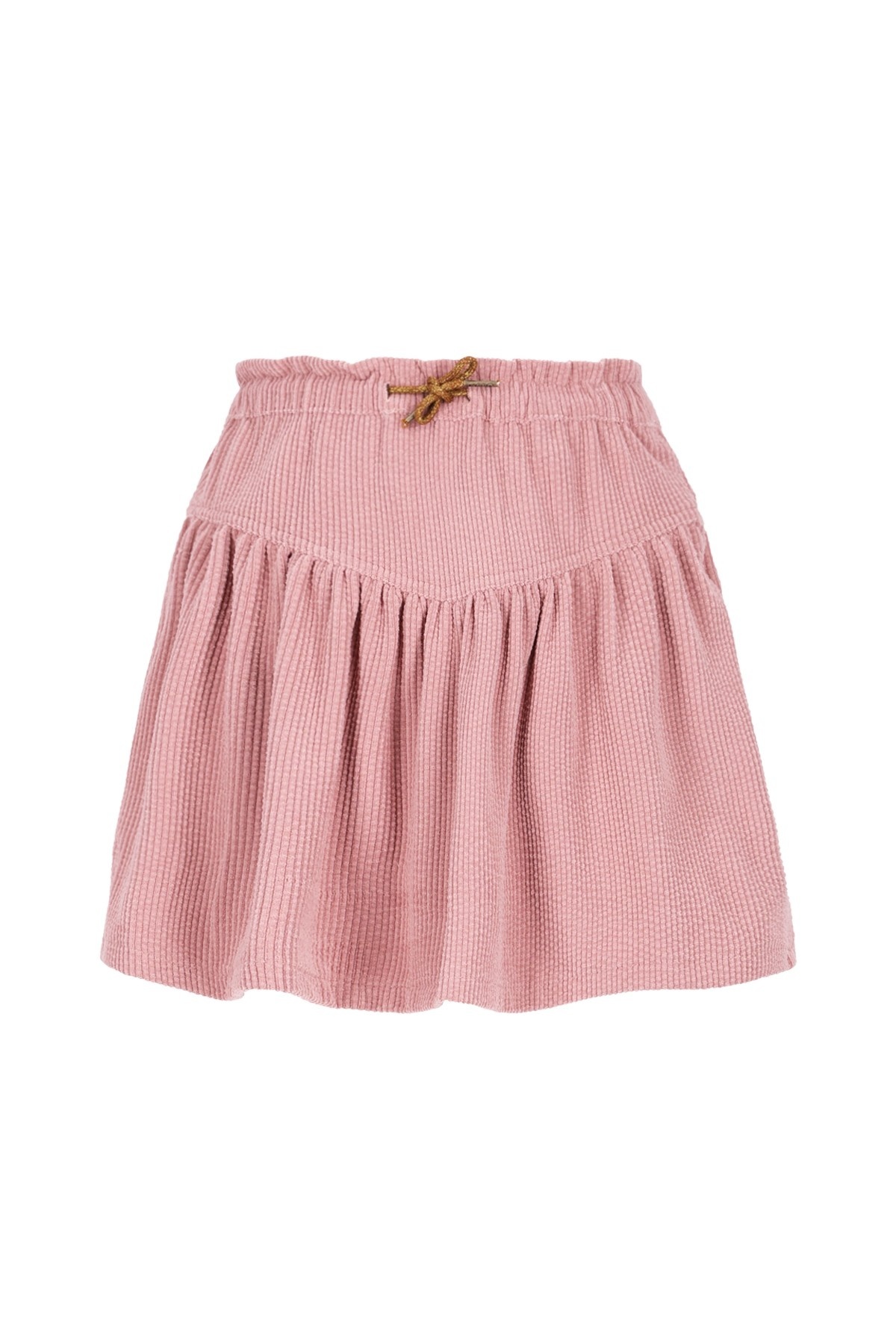 Like Flo winter corduroy rok meisjes - roze - Silby afbeelding
