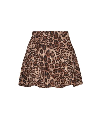 Like Flo winter rok meisjes - bruin - Stine - ruffle