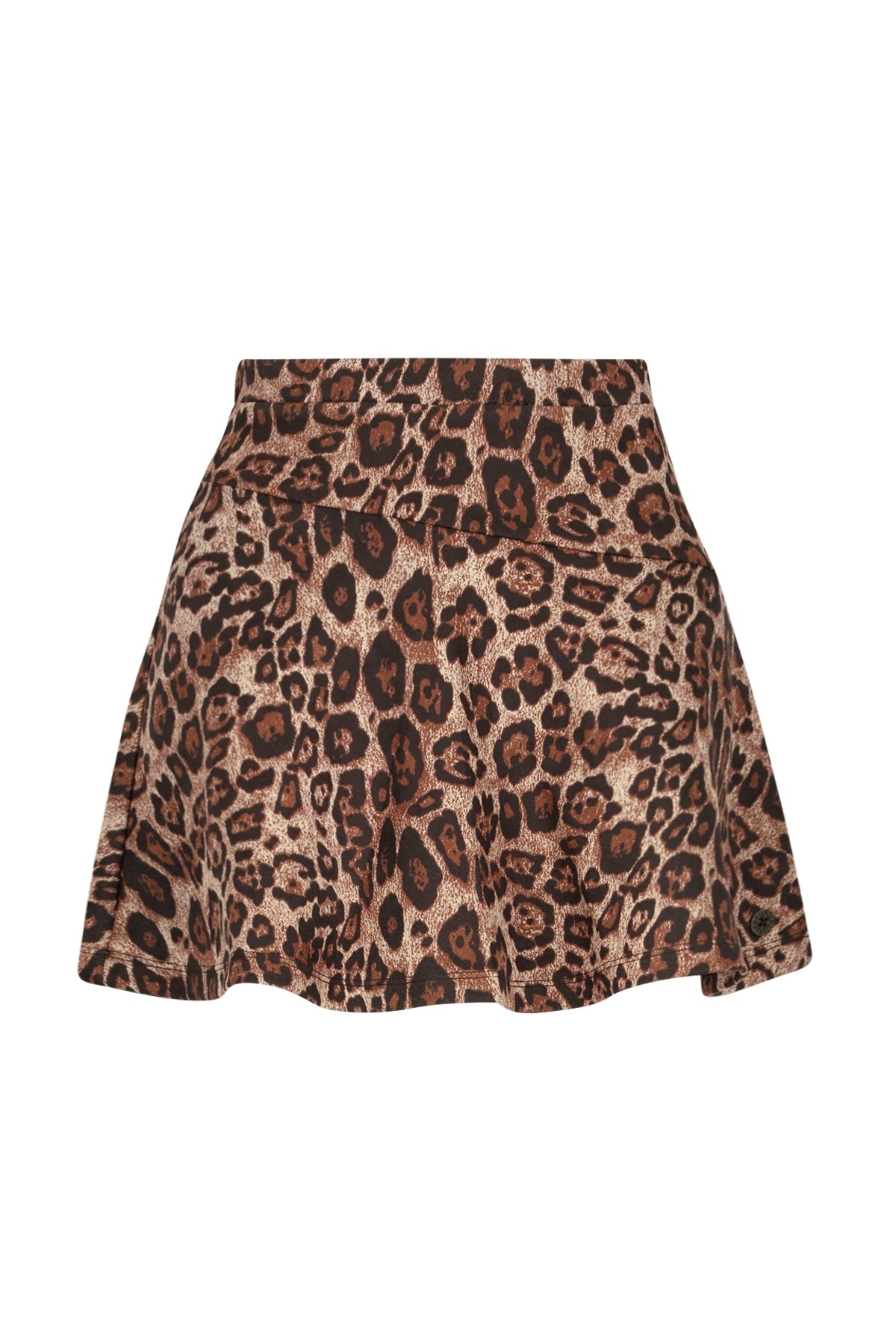 Like Flo winter rok meisjes - bruin - Stine - ruffle afbeelding