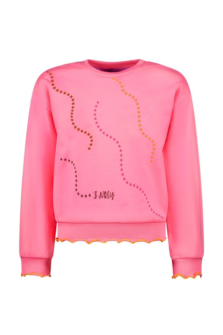 B.Nosy winter sweater meisjes - roze - Sue afbeelding