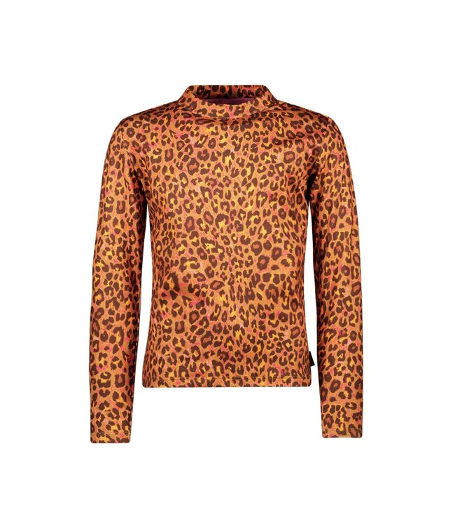 B.Nosy winter top meisjes - bruin - Toscha - print