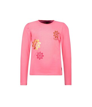 B.Nosy winter t-shirt meisjes - roze - Tiara - longsleeve