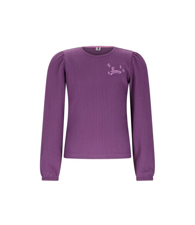 B.Nosy winter top meisjes - paars - Teddy
