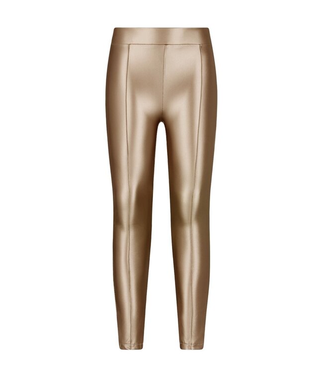 B.Nosy winter nep leren legging meisjes - goud - Luna