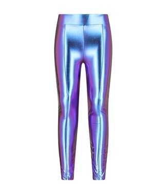 B.Nosy winter nep leren legging meisjes - paars - Luna