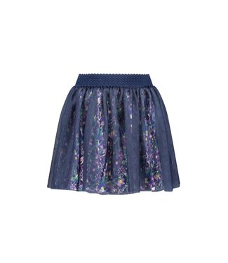 B.Nosy winter mesh rok meisjes - multi - Rory - laagjes met print