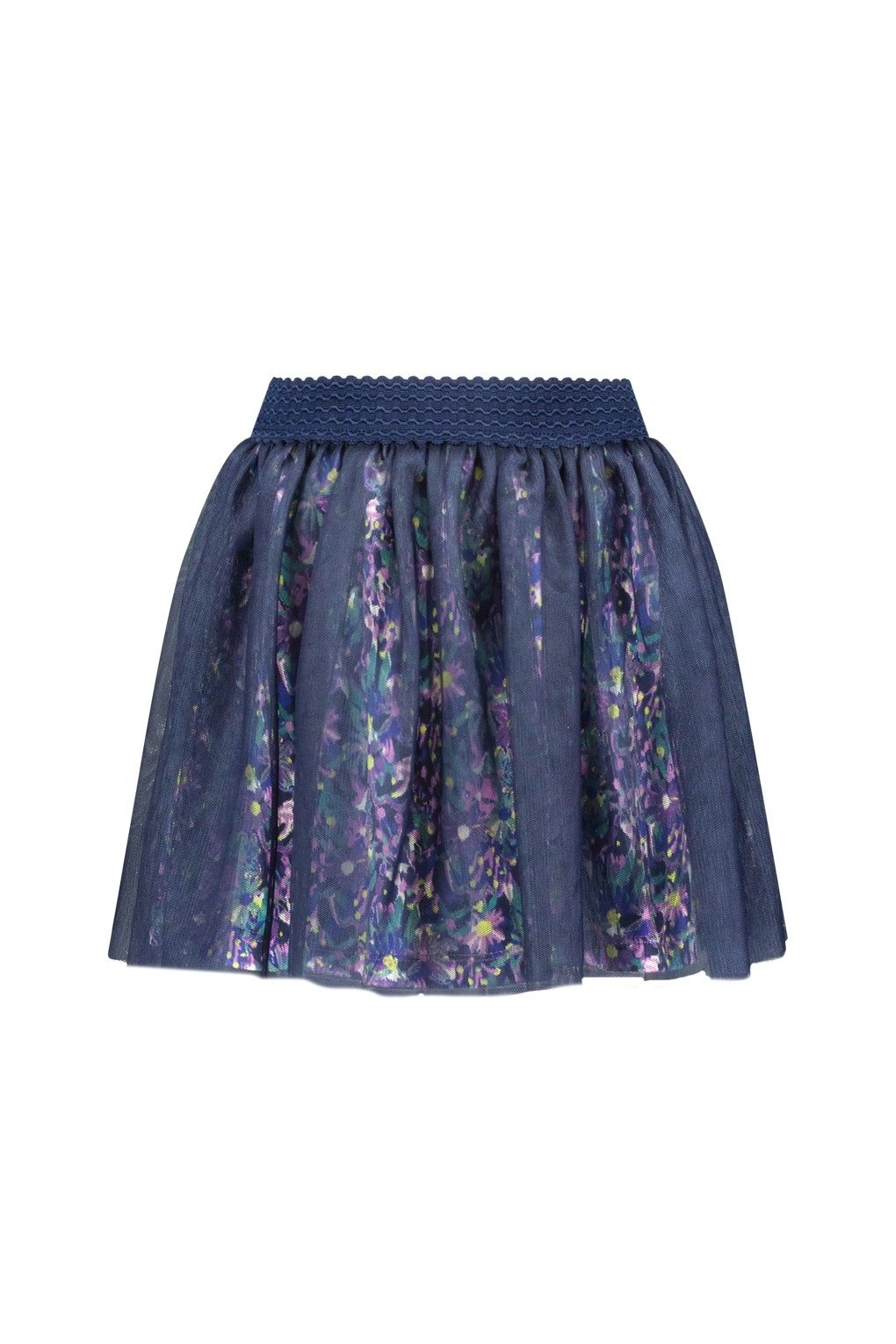 B.Nosy winter mesh rok meisjes - multi - Rory - laagjes met print afbeelding