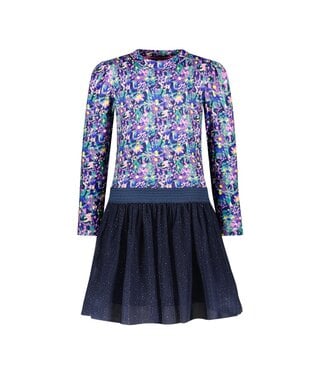 B.Nosy winter jurk meisjes - multi - Dina - mesh rok