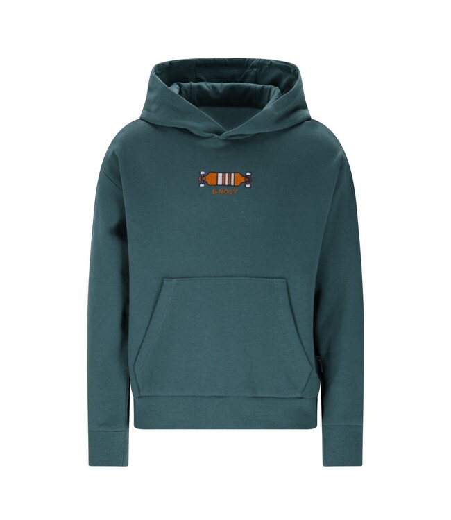 B.Nosy winter hoodie jongens - groen - Sep