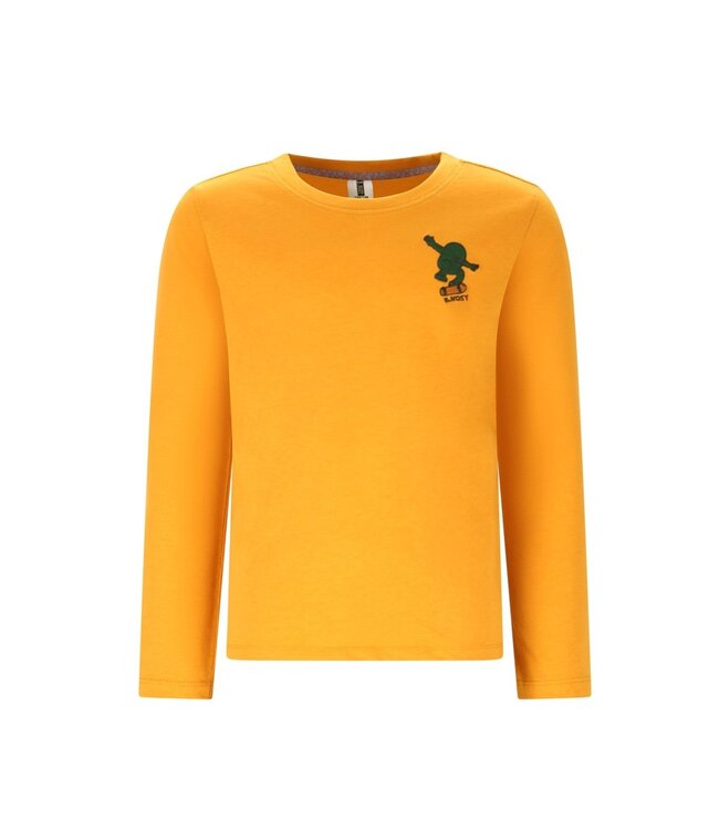 B.Nosy winter t-shirt jongens - bruin - Trevor - longsleeve